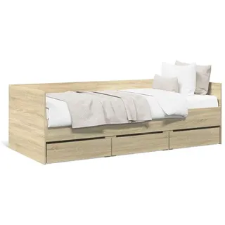 VidaXL 3280834, Sofabett, Eiche, Holz, 1930 mm, 780 mm, 650 mm - Braun