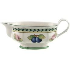 Villeroy & Boch French Garden Fleur Sauciere, Porcelain, Weiß/Mehrfarbig