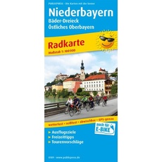 Niederbayern - Bäder-Dreieck - Östliches Oberbayern 1:100 000