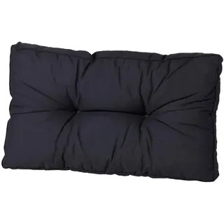 Madison Loungekissen - Gartenmöbel Auflagen für Lounge-Gruppen basic schwarz 70 x 40cm