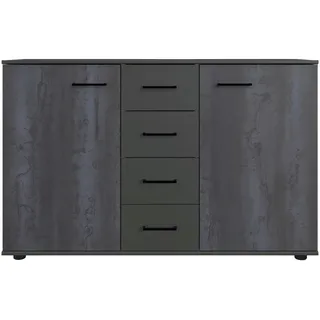 WIMEX Kombikommode 130 x 83 x 41 cm grau