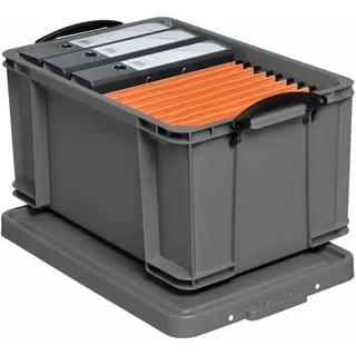 Really Useful Aufbewahrungsbox 48.0 l silber 60.0 x 40.0 31.5 cm - Silber