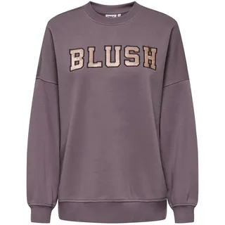 ONLY Damen Onlkaitlyn L/S Velour O-Neck SWT, Moonscape, 38