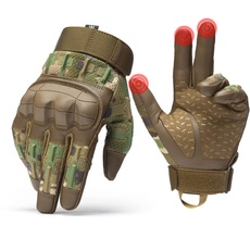 Neusky Herren Taktische Handschuhe Einsatzhandschuhe, Sommer Touchscreen Handschuhe Motorradhandschuhe MTB Handschuhe Outdoor Sport Handschuhe Ideal für Airsoft, Militär, Paintball