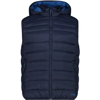 CMP Herren Weste MAN VEST SNAPS HOOD 34K2777-00NU 48 - B.Blue-Bluestone - 48