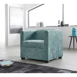 Home affaire Sessel »Bob Cocktailsessel, Clubsessel, Loungesessel« in verschiedenen modernen Farben und Qualitäten, grün