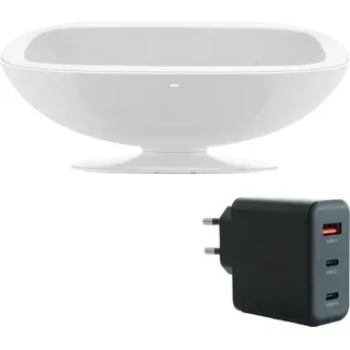 Lava Music Ladestation Space Charger 38 weiss mit Netzteil - Weiß