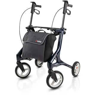 TOPRO Pegasus Carbonrollator Rollator Stahlblau