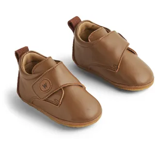 Wheat - Hausschuh Dakota einfarbig - Unisex - echtes Leder