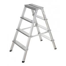 Bild Aluminium-Stufen-Stehleiter ML 2 x 3 Stufen (11233)