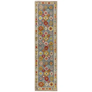 benuta Outdoor-Läufer Noelia 70/240 cm , Multicolor , Kunststoff , Ethno , Rechteckig , 70x240 cm , Oeko-Tex® Standard 100 , für Fußbodenheizung geeignet, in verschiedenen Größen erhältlich, pflegeleicht , Teppiche und Böden, Teppiche, Teppichläufer, Läufer
