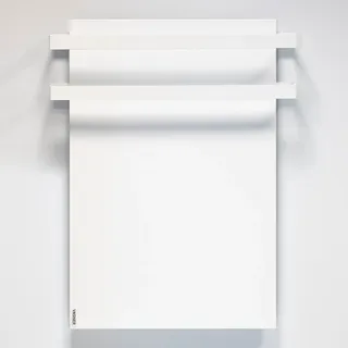 VASNER Infrarotheizung-Handtuchhalter Citara 2er Set Weiß