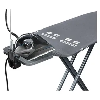 Leifheit Bügelbrett Air Board M Black Plus 120 x 38 cm - Schwarz