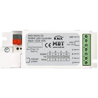 MDT AKD-0424V.02 LED Controller 4-Kanal 3/6A