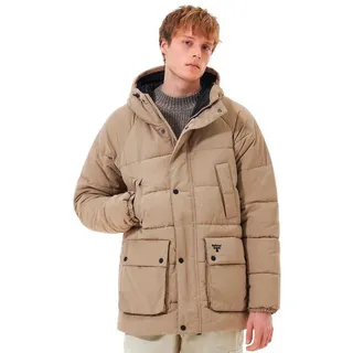 Barbour Glacial Quilt Jacke - Brown / Beige - L