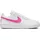 Court Borough Low Kinder White/Laser Fuchsia 36,5