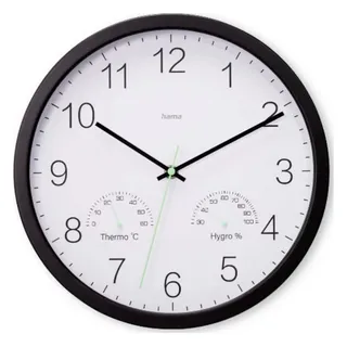 Hama 00185885 Wanduhr 300mm x 300mm x 40mm