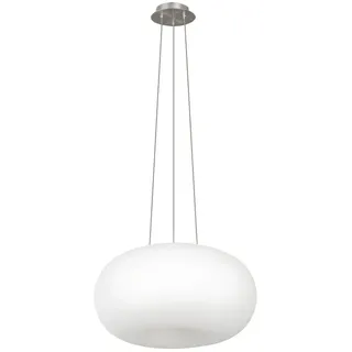 EGLO Optica 2-flg. 44,5 cm halbkugelförmig silber weiß