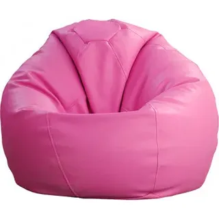 Sitzsack PLUS, PolyurethanKunstleder, pink, H:120 / Ø90 - Rosa