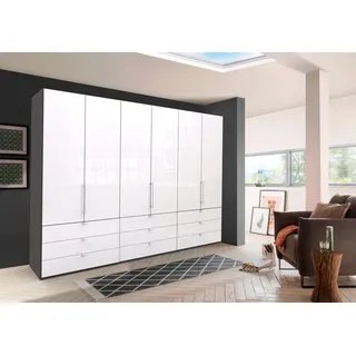 Wiemann Kleiderschrank Loft 300 x 216 x 0 cm Weiß/Braun