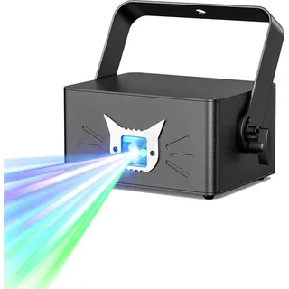 Lasergerät, Mehrfachbetriebsmodus, Smartphone-Steuerung, schwarz, EU-Stecker
