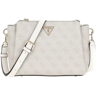 GUESS Noelle Tri Compartment Crossbody Bag Dove Logo