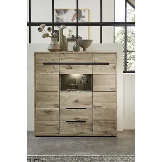 Innostyle Highboard Bellano Holzoptik Viking Oak