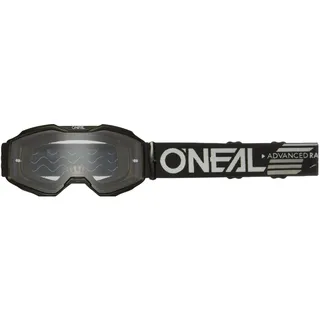 O'Neal ONeal B-10 Solid, Crossbrille Kinder | Schwarz/Weiß Klar