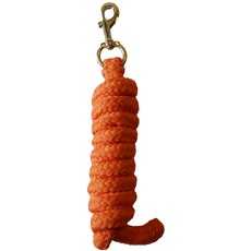 Rhinegold 0 Luxe Lead Rope-Tangerine Führleine, Einheitsgröße