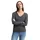 Strickpullover V-Pullover Grau 3XL