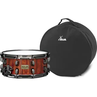 Tama LGB146-NQB S.L.P. Natural Quilted Bubinga Snare Drum