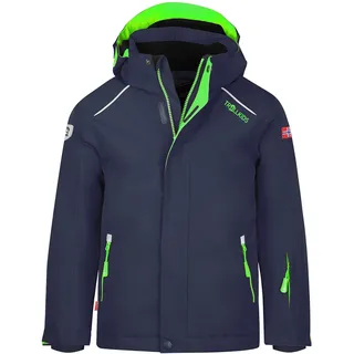 TROLLKIDS Holmenkollen Pro Jacke - Navy / Green - 98 cm