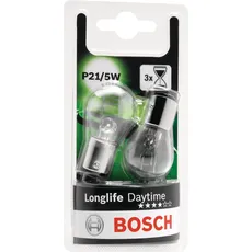 Bosch Home & Garden, Autolampe, GLL P21/5W Longlife