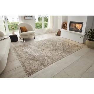 HANSE HOME Sand Kurzflorteppich 120 x 170 cm Beige/Braun