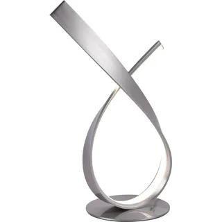 Paul Neuhaus Tischleuchte Linda Stahl H: 38,5 cm