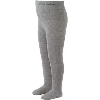 Sterntaler Baby - Mädchen Uni Strumpfhose, Silber Mel., 74 EU