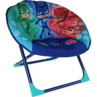 PJ Masks Faltbarer Mondstuhl für Kinder - Blau, Rot, Grün