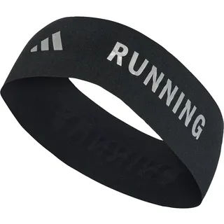 adidas Unisex RUNNING CLIMACOOL HEADBAND, Black/Reflective Silver, L