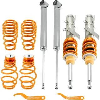 Gewindefahrwerk-Kit, CNC-gewickelte Federn, 70 cm Länge, 50 cm Breite, 40 cm Höhe, höhenverstellbar