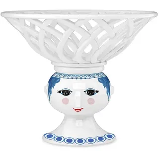Bjorn Wiinblad Dora Fruit-25 Cm Dekoschale - Blue / Multicolor - One Size