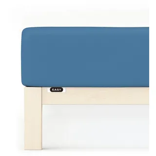 Easy Jersey 180 x 200 - 200 x 220 cm blue mid