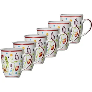 Ritzenhoff & Breker Kaffeetasse 0,32 l Mehrfarbig 6 St.