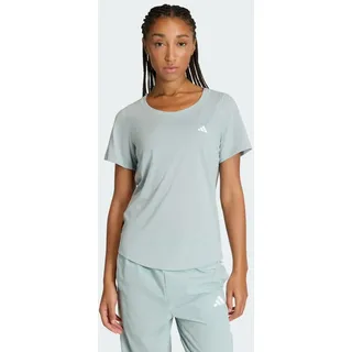adidas Women's Workout Essentials Scoop Neck T-Shirt, Wonder Sage, S