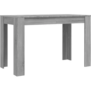 vidaXL Esstisch Grau Sonoma 120x60x76 cm Holzwerkstoff - Grau