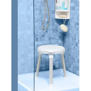 Dusch- und Badhocker, weiß