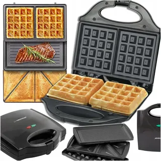 3in1 GRILL COOKER 700W UNIVERSAL SCHWARZ 26 x 24 cm - Schwarz