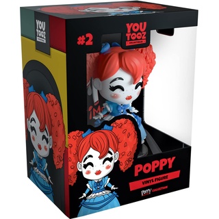 youtooz Poppy YouTooz, 10,9 cm Vinyl-Figur, Sammlerstück aus der Poppy Playtime Youtooz Collection, Sammlerstück Poppy Playtime Spielzeug, Blau, Weiß