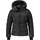 Ins L warme Winterjacke aus recycelten Materialien leichte Steppjacke mit Kapuze winddicht und wasserabweisend black 36