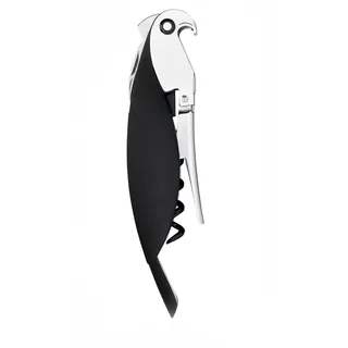 Alessi Korkenzieher Sommelier Schwarz/Silber
