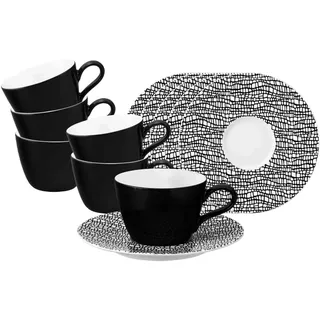 Seltmann Weiden Tasse »Kaffeetassen mit Untertassen Life Fashion 240 ml 6er Set«